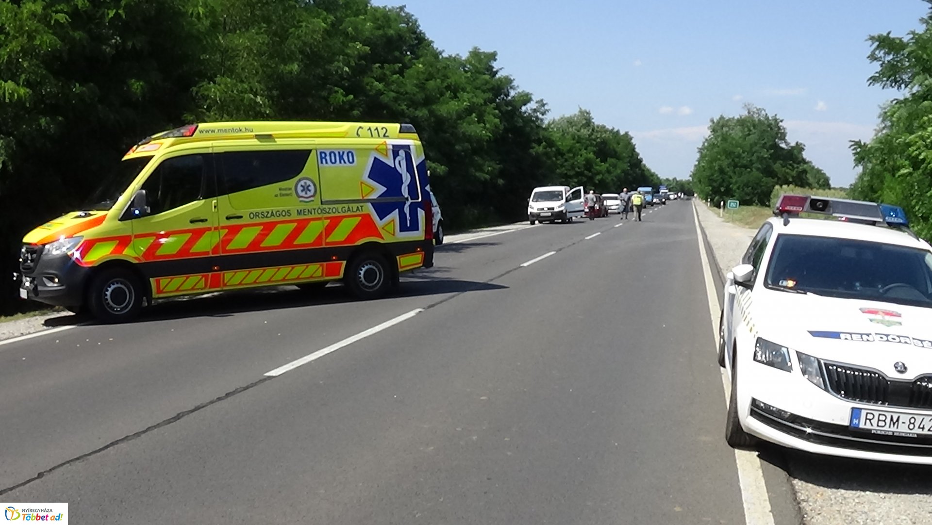 Halálos baleset Újfehértónál