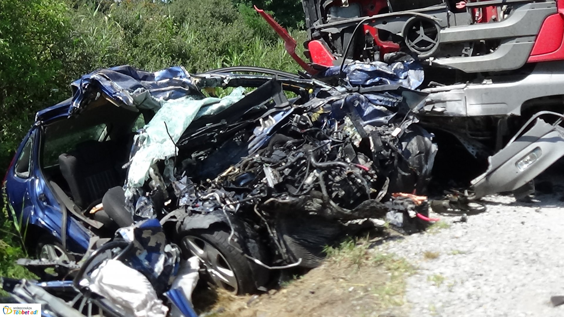 Halálos baleset Újfehértónál