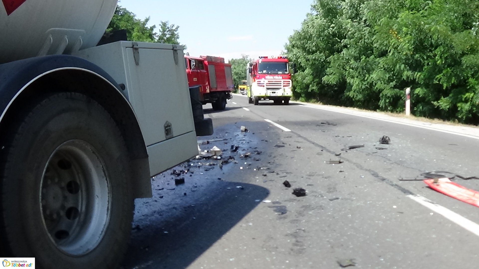 Halálos baleset Újfehértónál