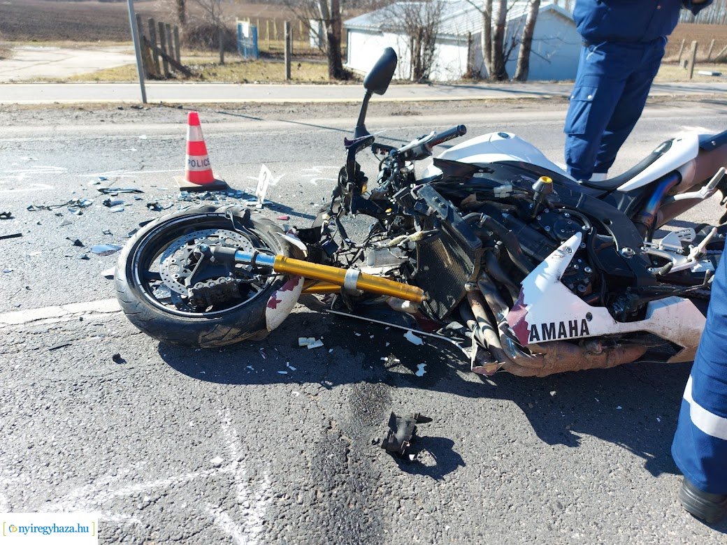 Halálos motoros baleset történt péntek délelőtt