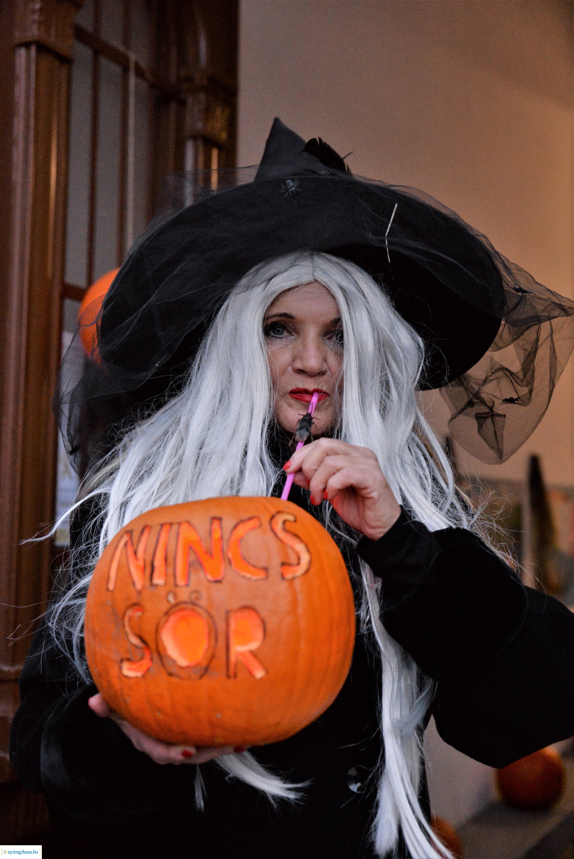 Halloween party a Kölyökvár udvarán