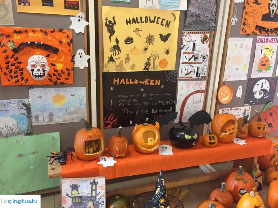 Halloween-re hANGOLódtak a Bem-es diákok