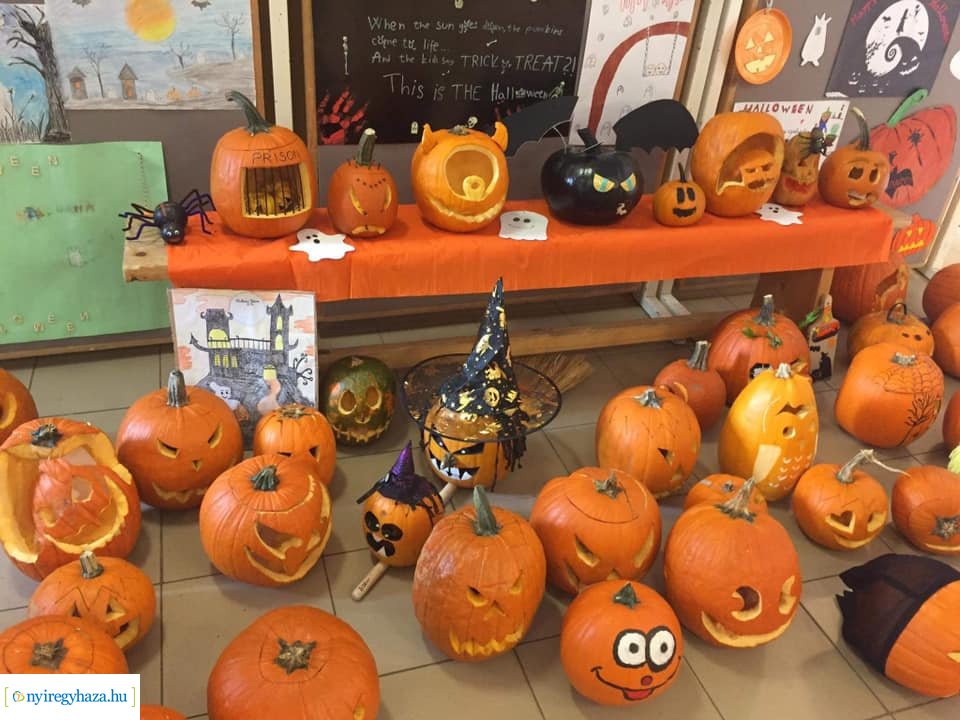 Halloween-re hANGOLódtak a Bem-es diákok
