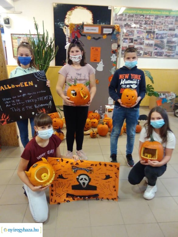 Halloween-re hANGOLódtak a Bem-es diákok