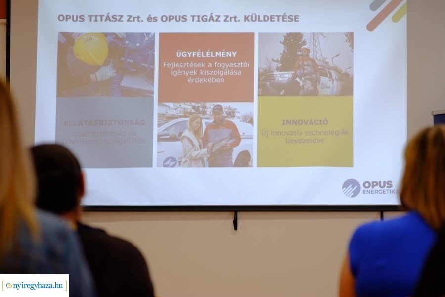 Hálózatfejlesztés Nyíregyházán - sajtótájékoztató