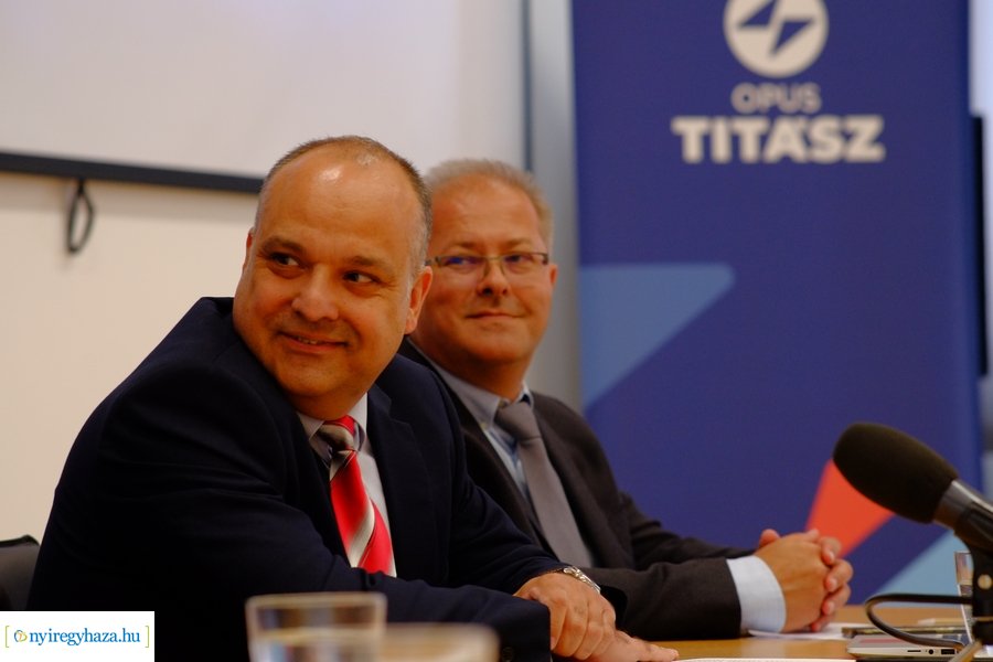 Hálózatfejlesztés Nyíregyházán - sajtótájékoztató