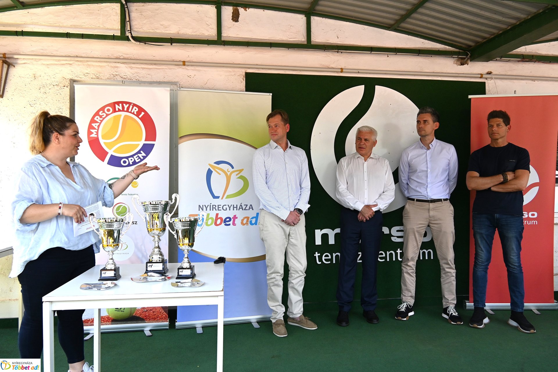 Hamarosan rangos nemzetközi versenyek helyszíne lesz a Marso Tenisz Centrum