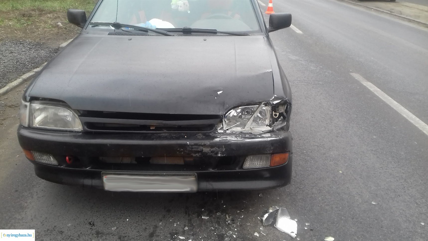 Hármas karambol a Kállói úton