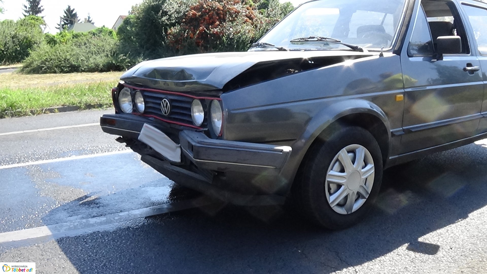 Hármas karambol a Vasgyár utcán