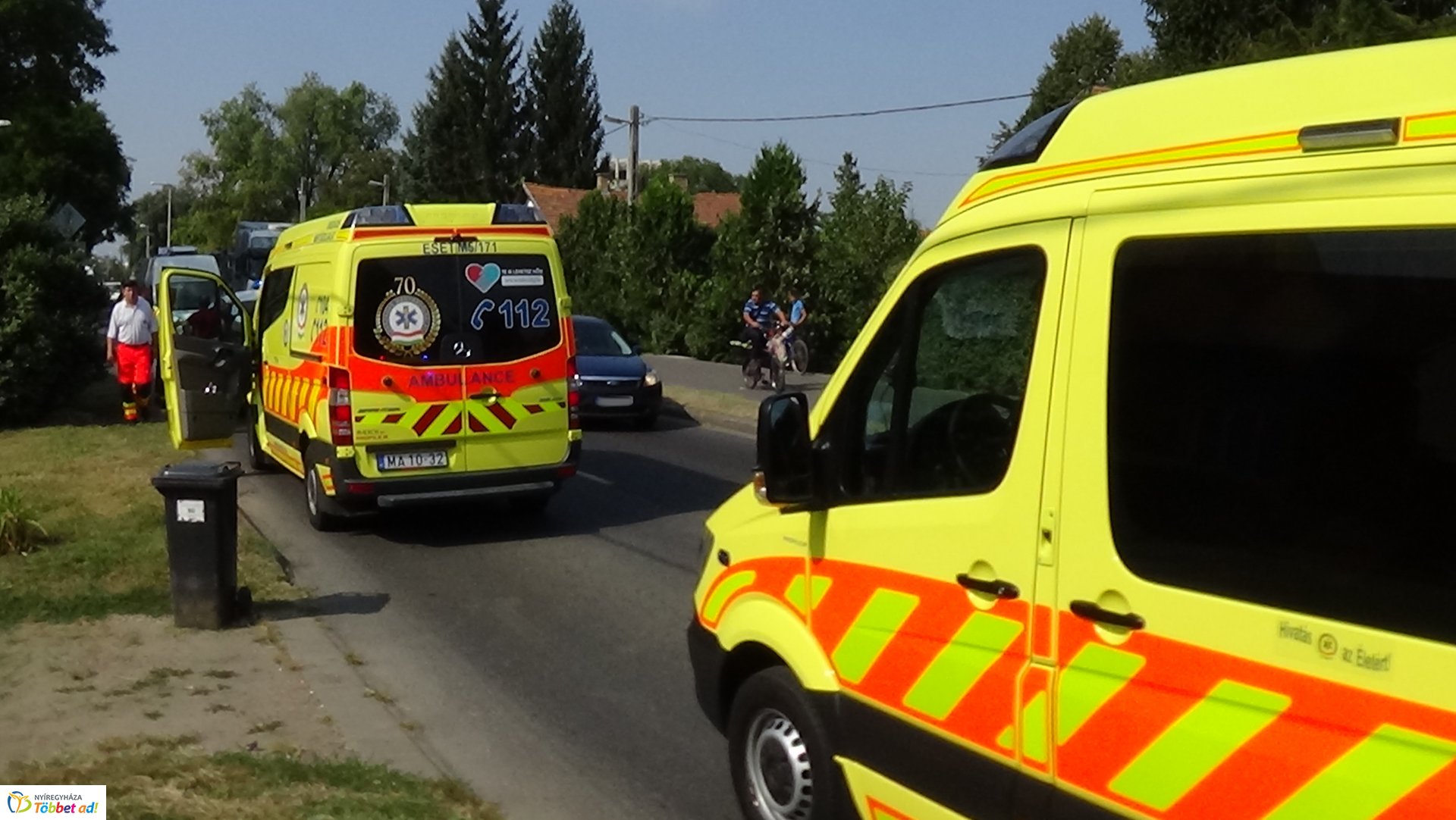 Hármas karambol történt a Rákóczi utcán 