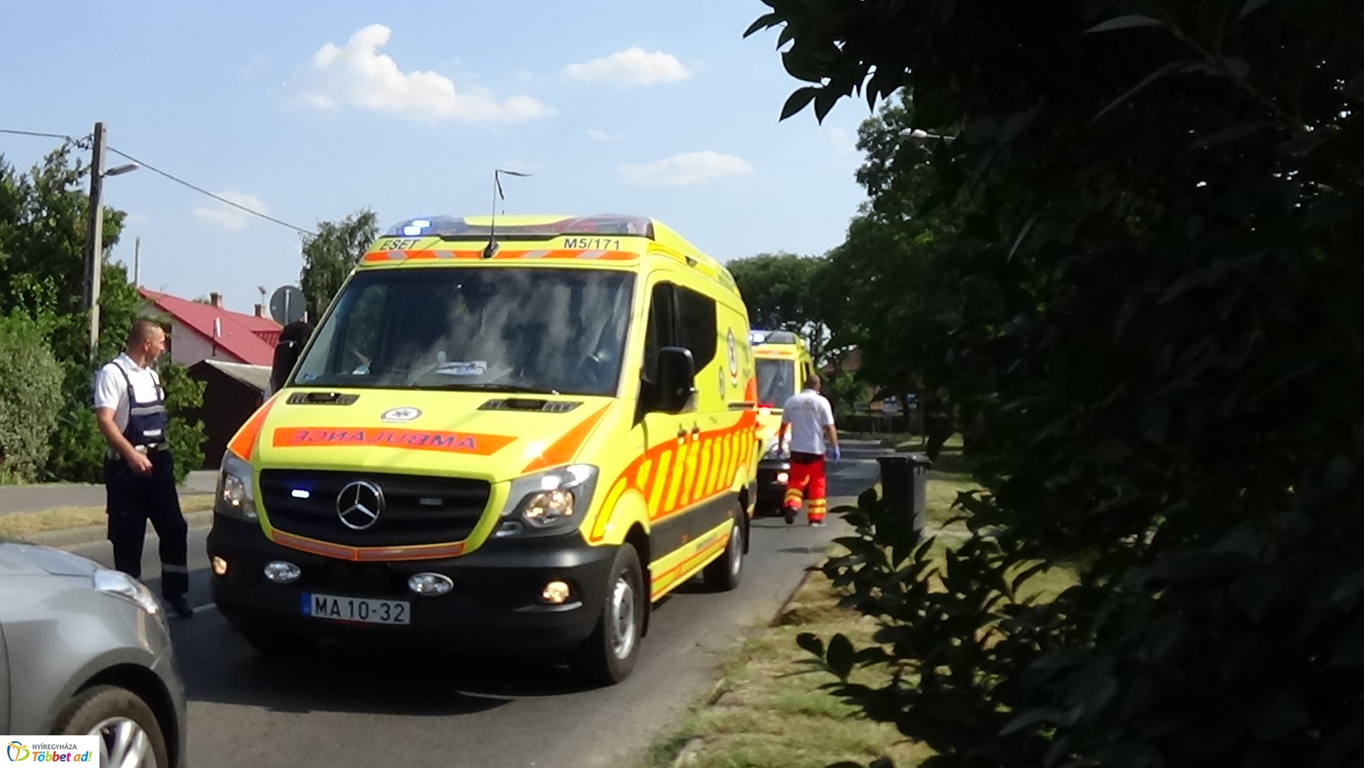 Hármas karambol történt a Rákóczi utcán 