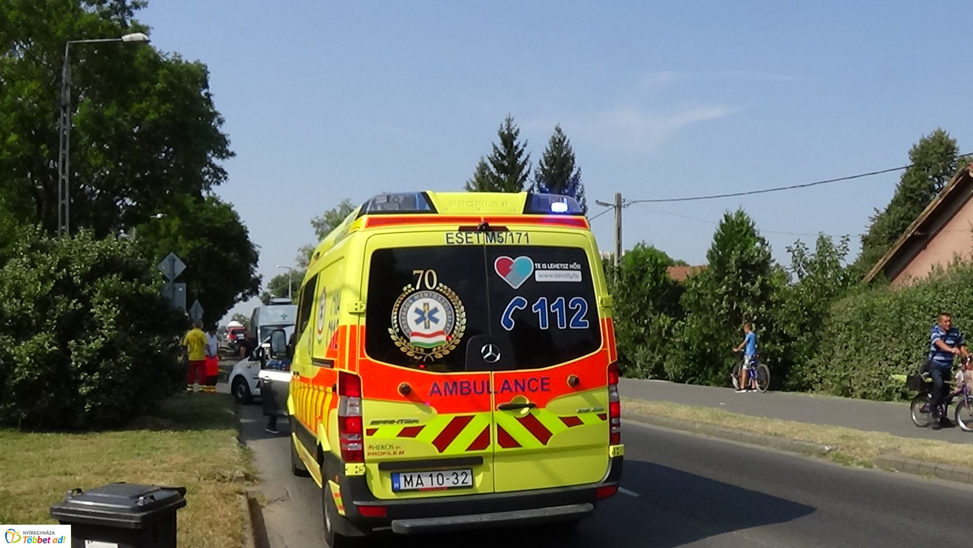 Hármas karambol történt a Rákóczi utcán 