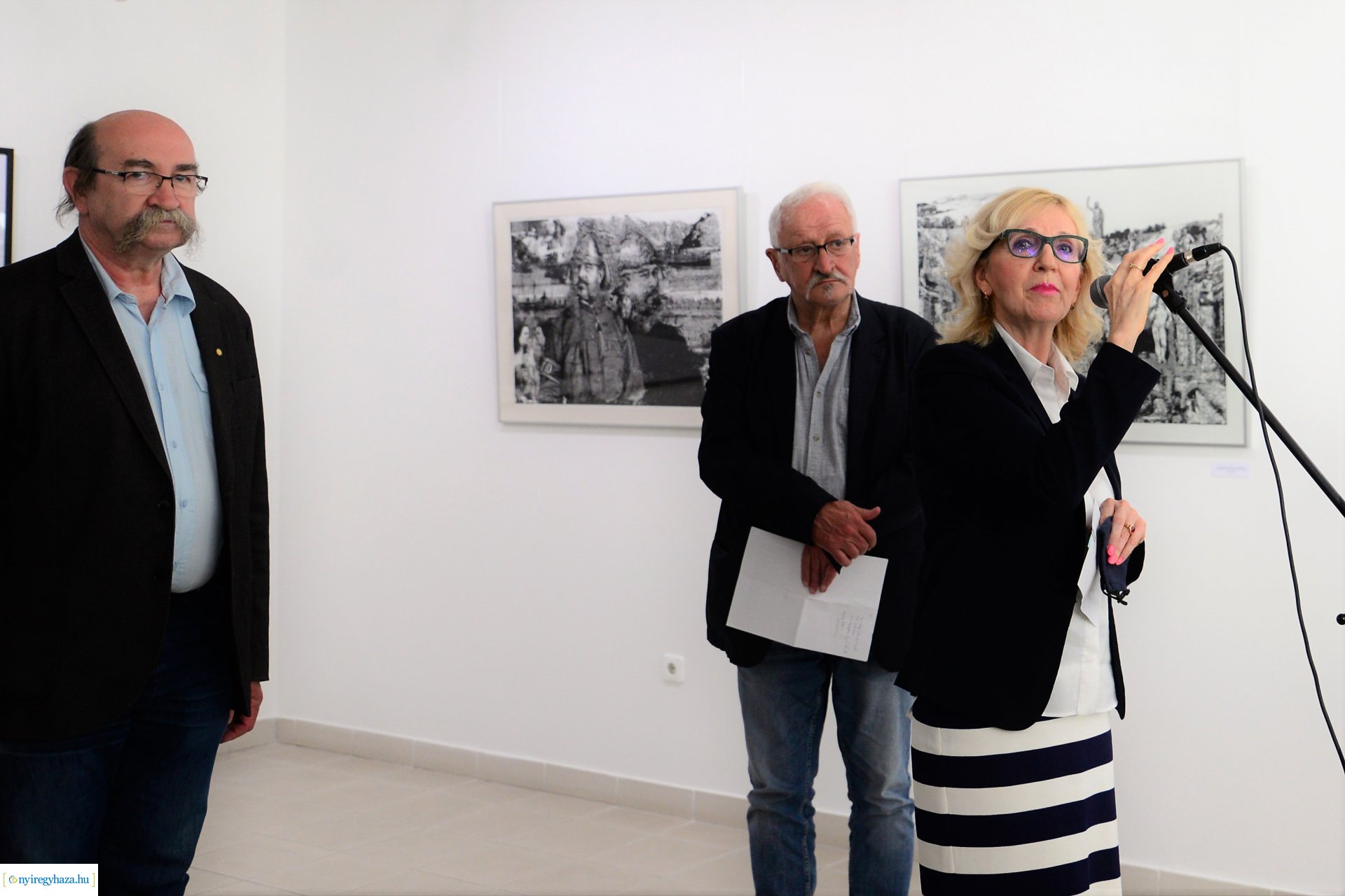 Hatvanon innen és túl - Szepessy Béla grafikusművész kiállításának megnyitója