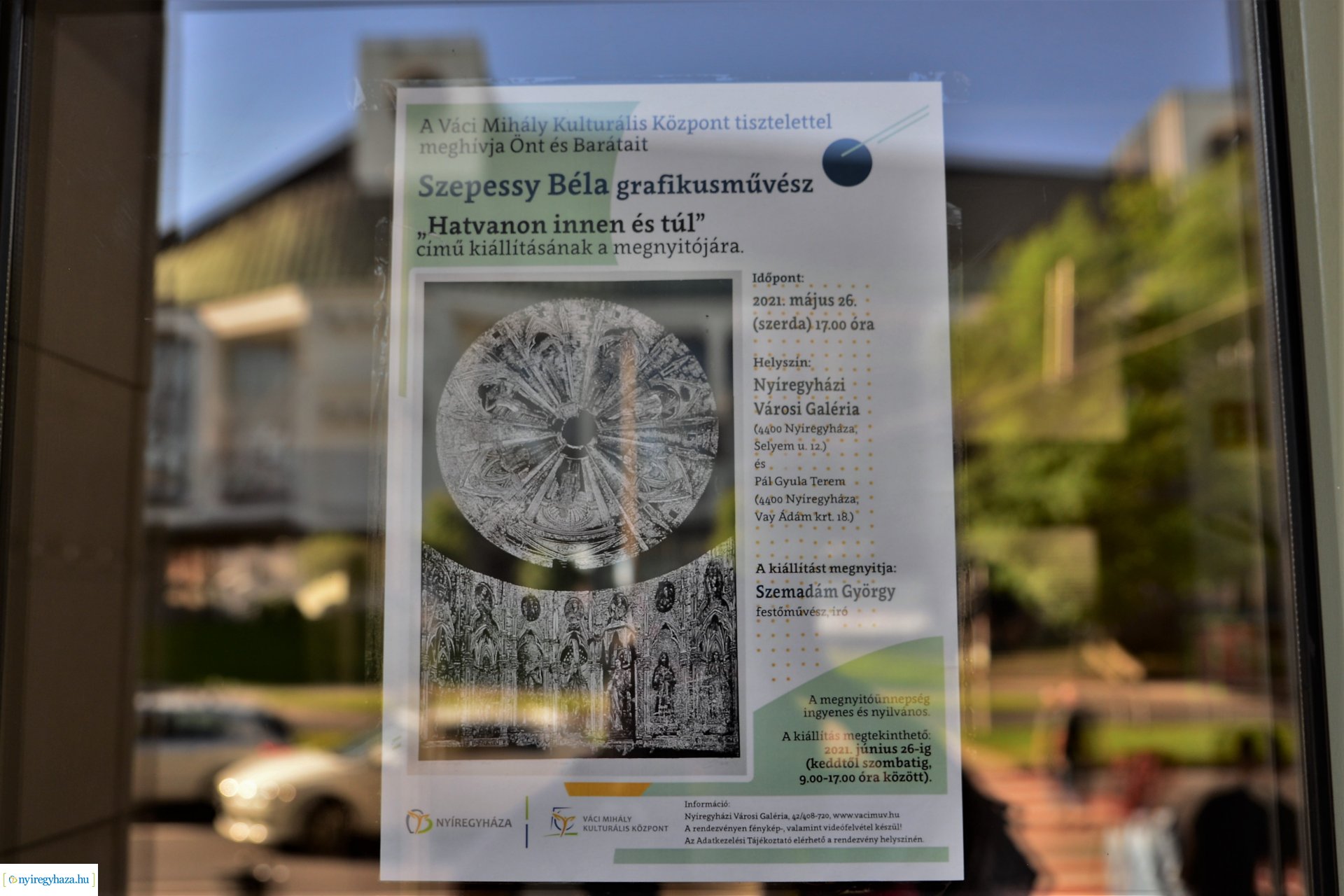 Hatvanon innen és túl - Szepessy Béla grafikusművész kiállításának megnyitója