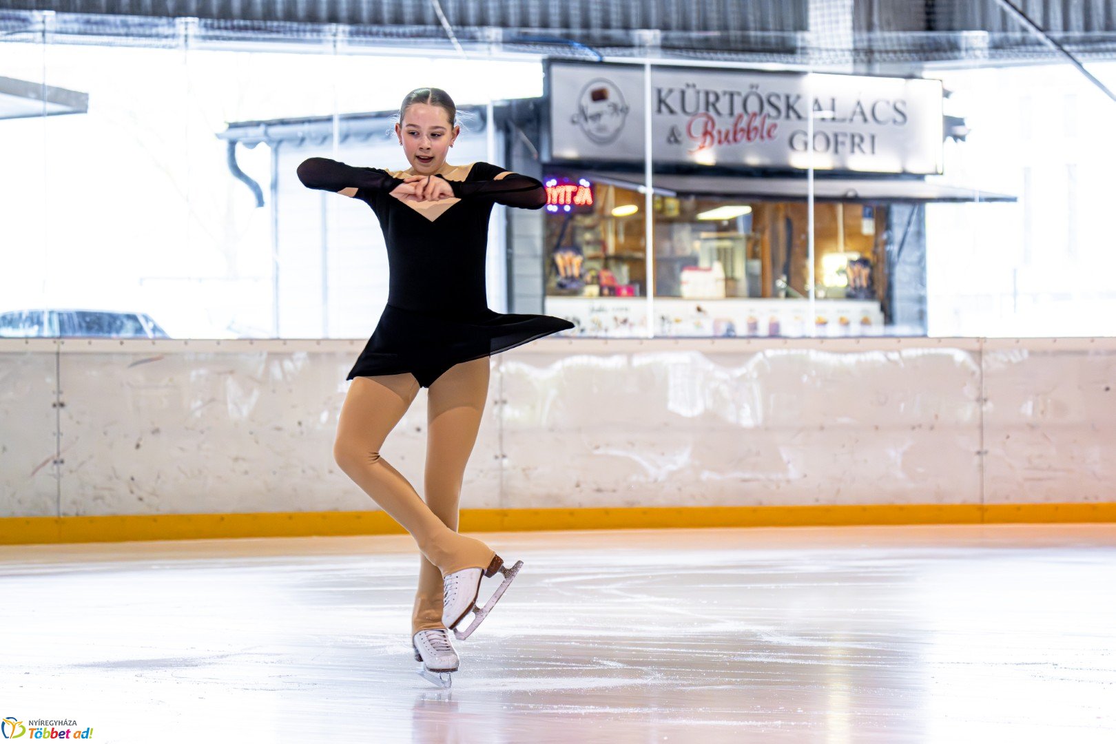 Házi műkorcsolya  bajnokság a Nyíregyházi Jégpályán