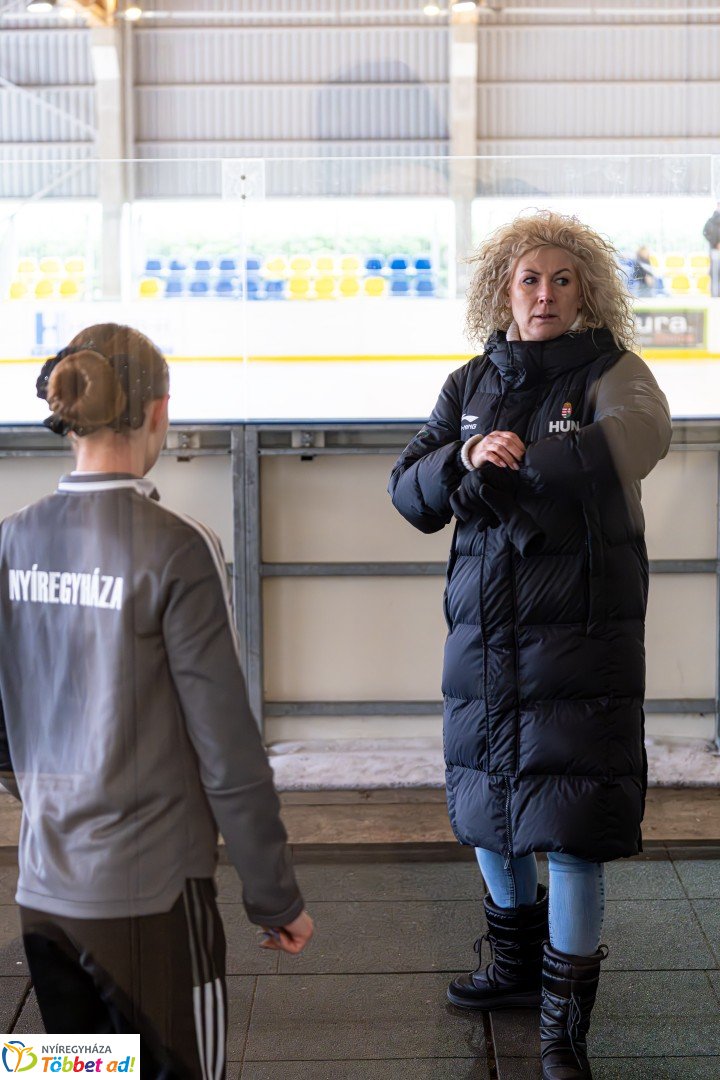 Házi műkorcsolya  bajnokság a Nyíregyházi Jégpályán