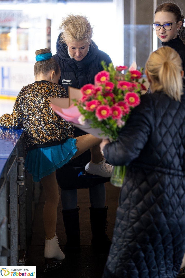 Házi műkorcsolya  bajnokság a Nyíregyházi Jégpályán