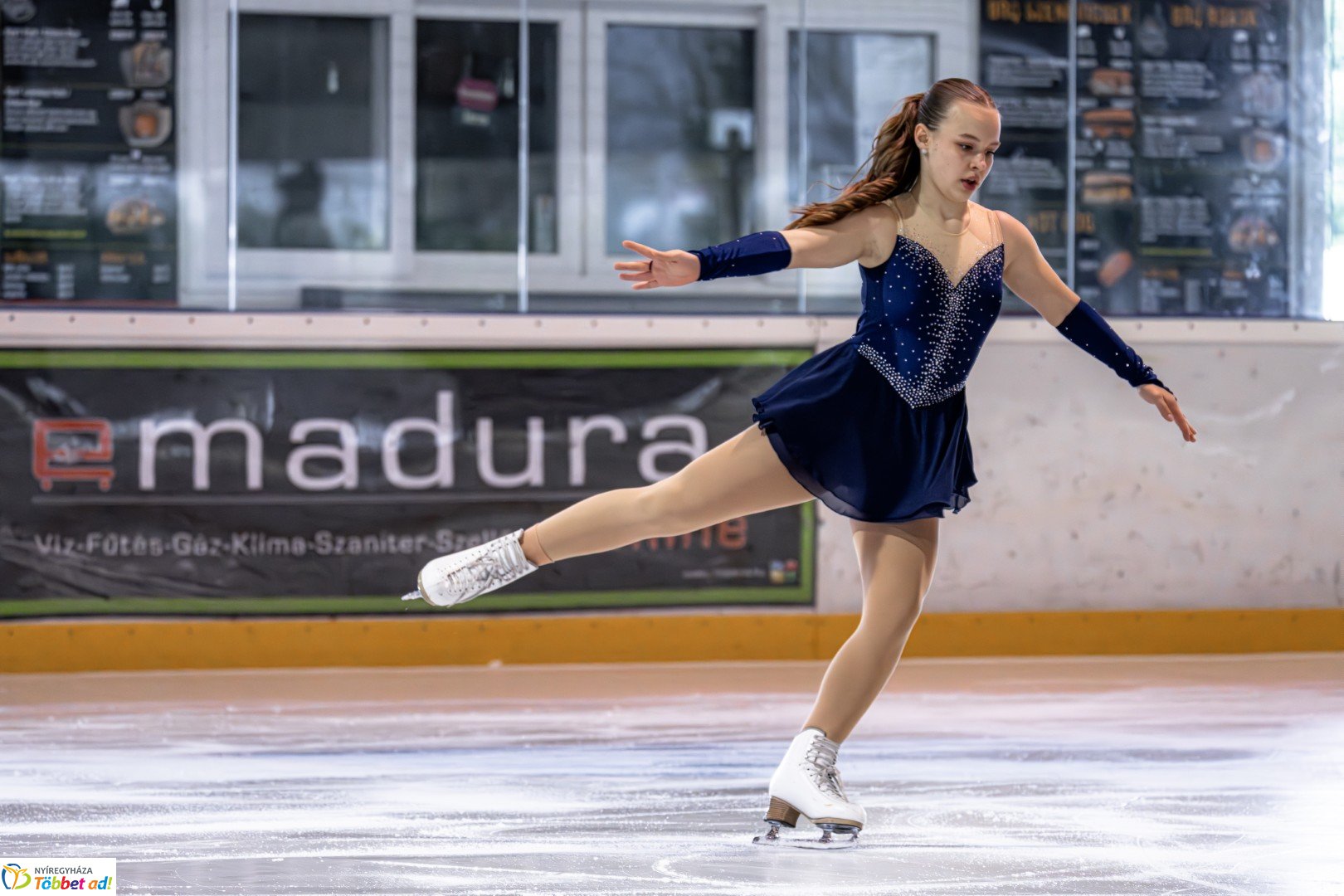 Házi műkorcsolya  bajnokság a Nyíregyházi Jégpályán
