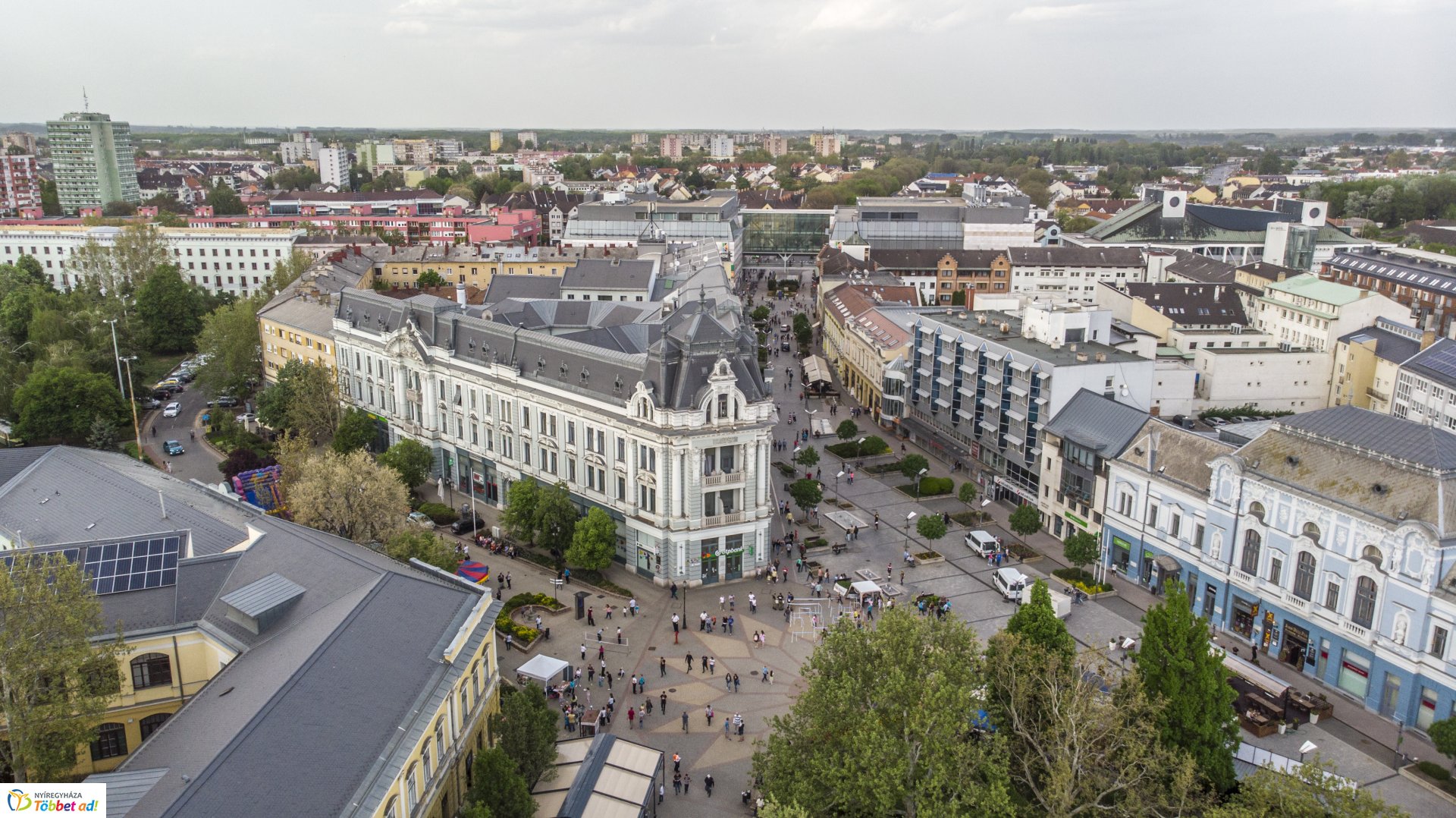 Hello Nyíregyháza a magasból