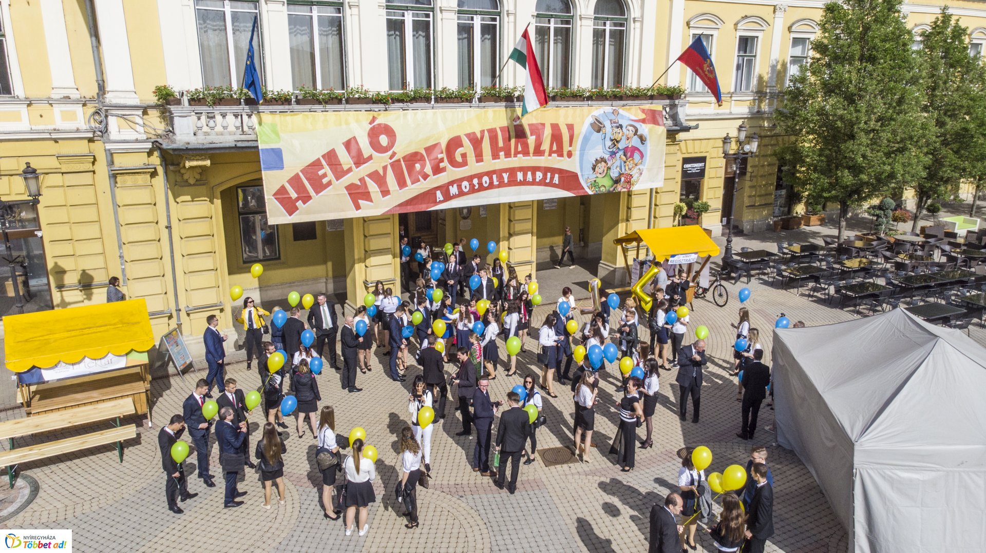 Hello Nyíregyháza a magasból