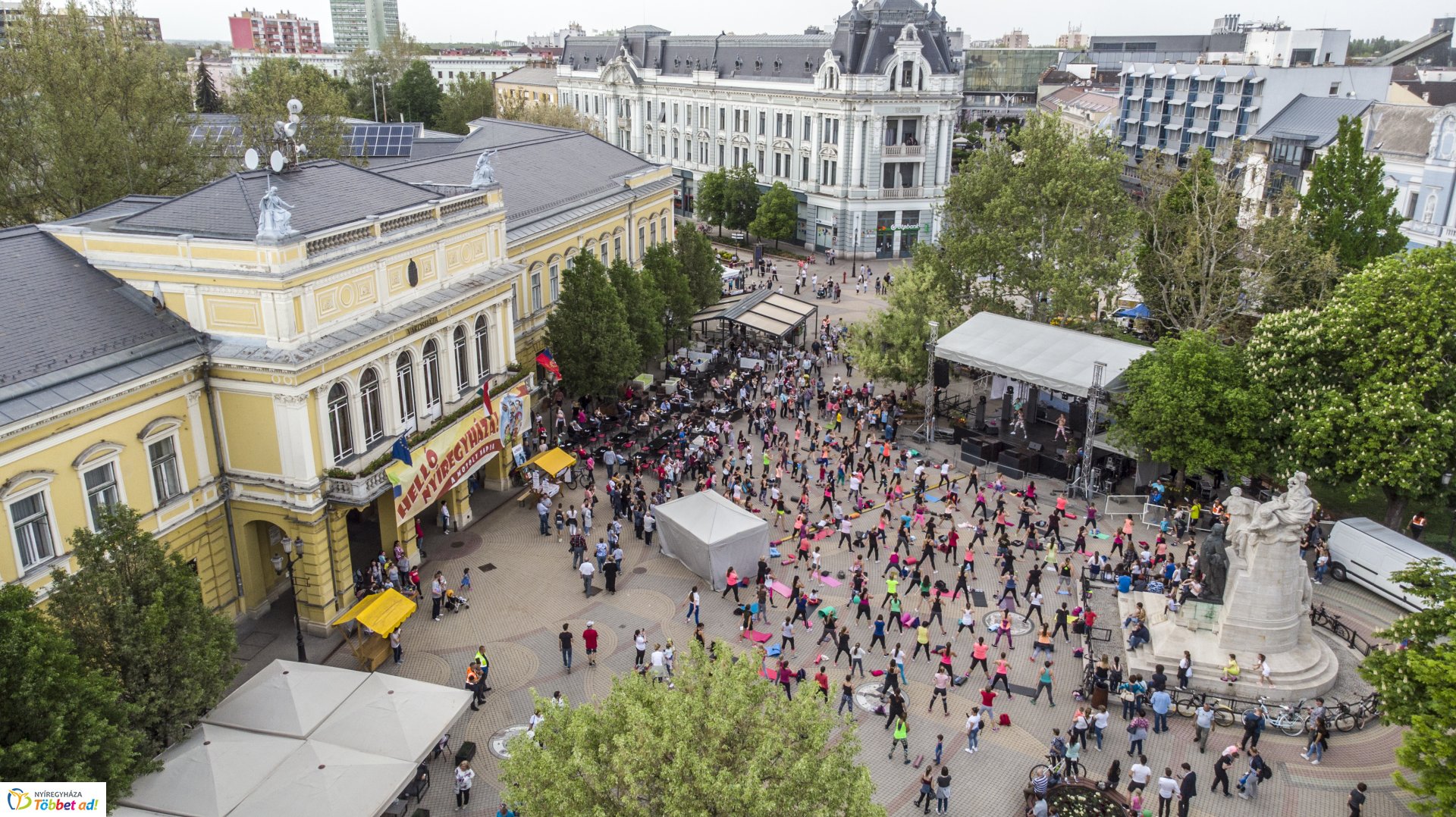 Hello Nyíregyháza a magasból
