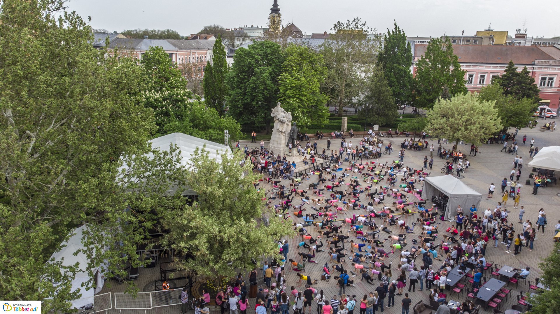 Hello Nyíregyháza a magasból
