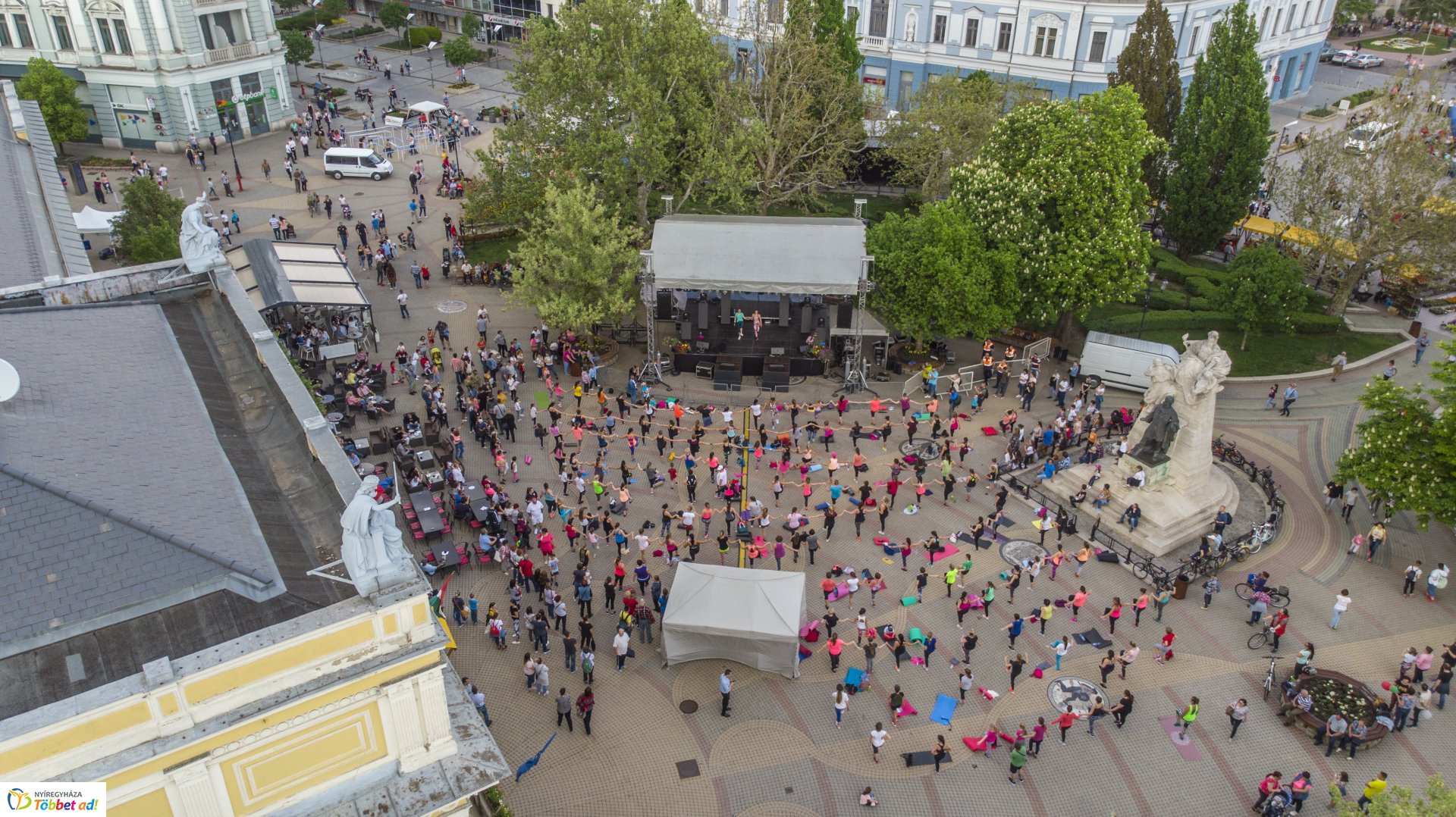 Hello Nyíregyháza a magasból