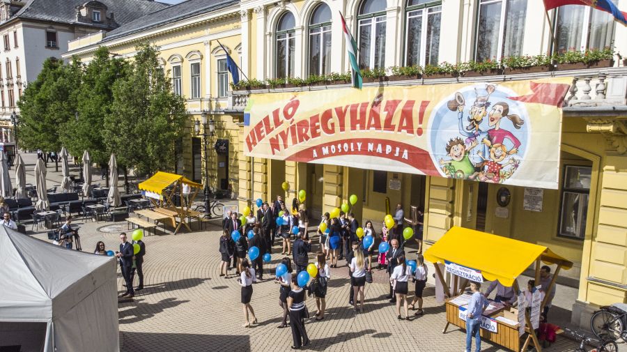 Hello Nyíregyháza a magasból