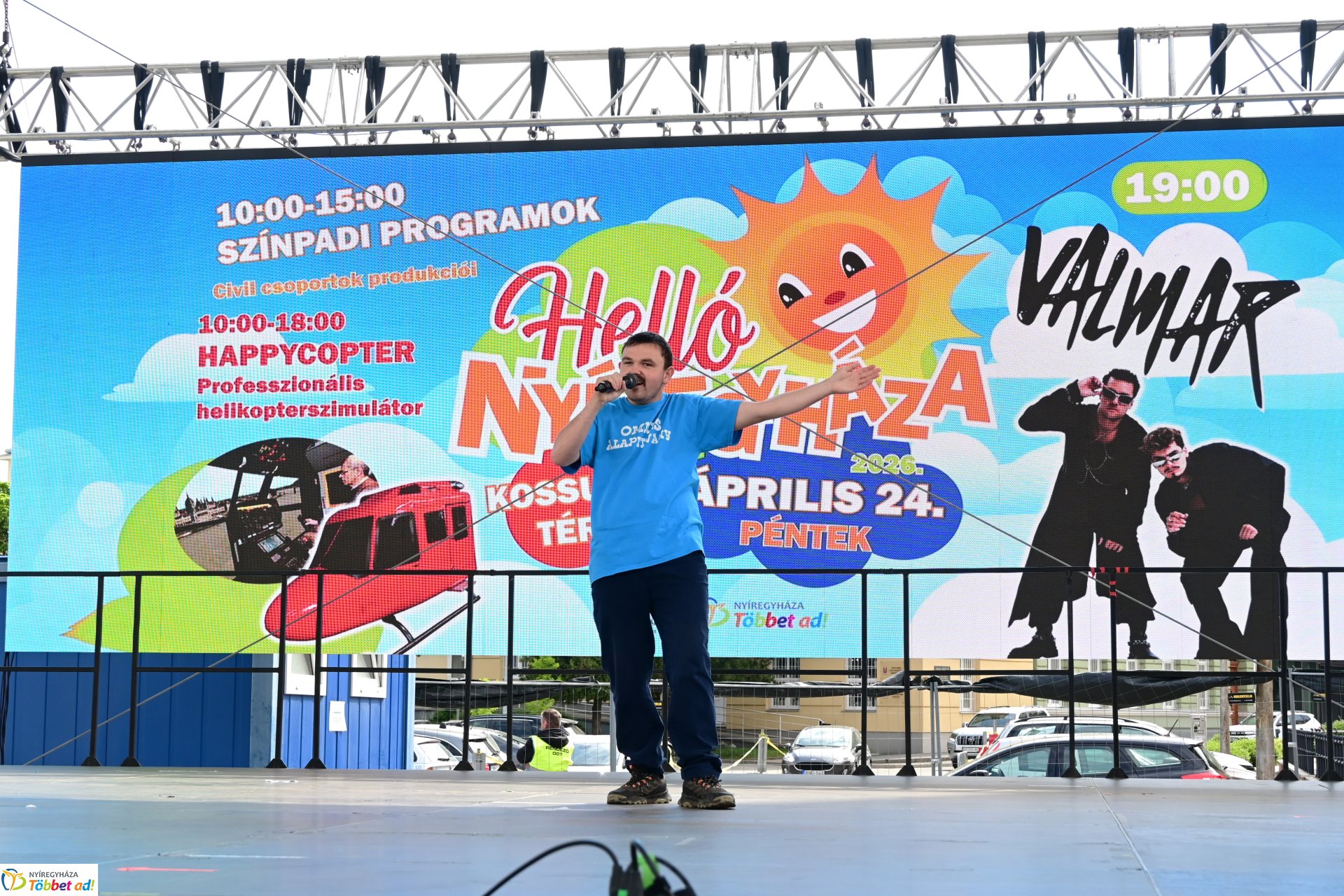 Helló Nyíregyháza! - délelőtti programok a Kossuth téren