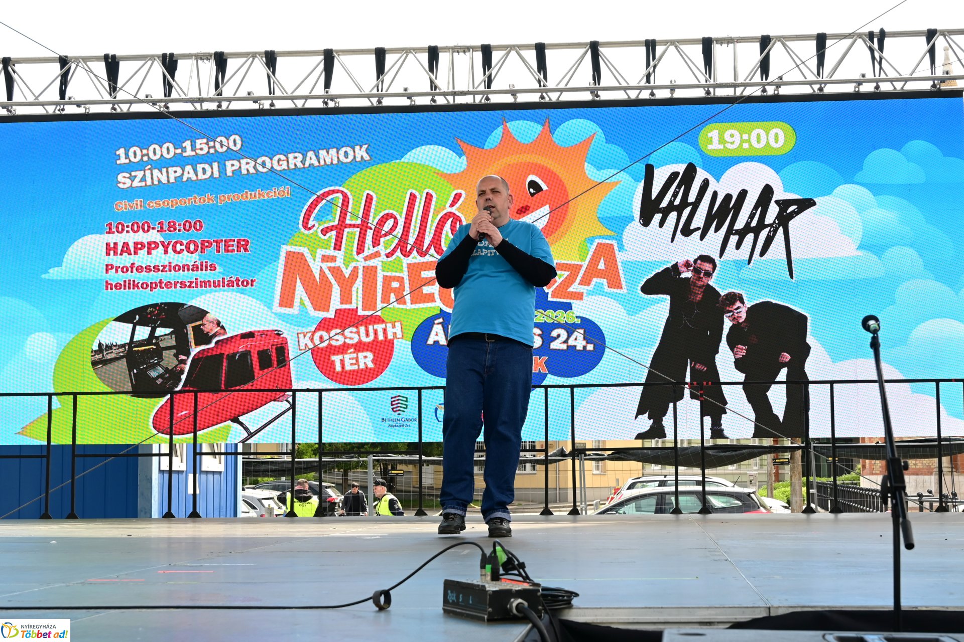 Helló Nyíregyháza! - délelőtti programok a Kossuth téren