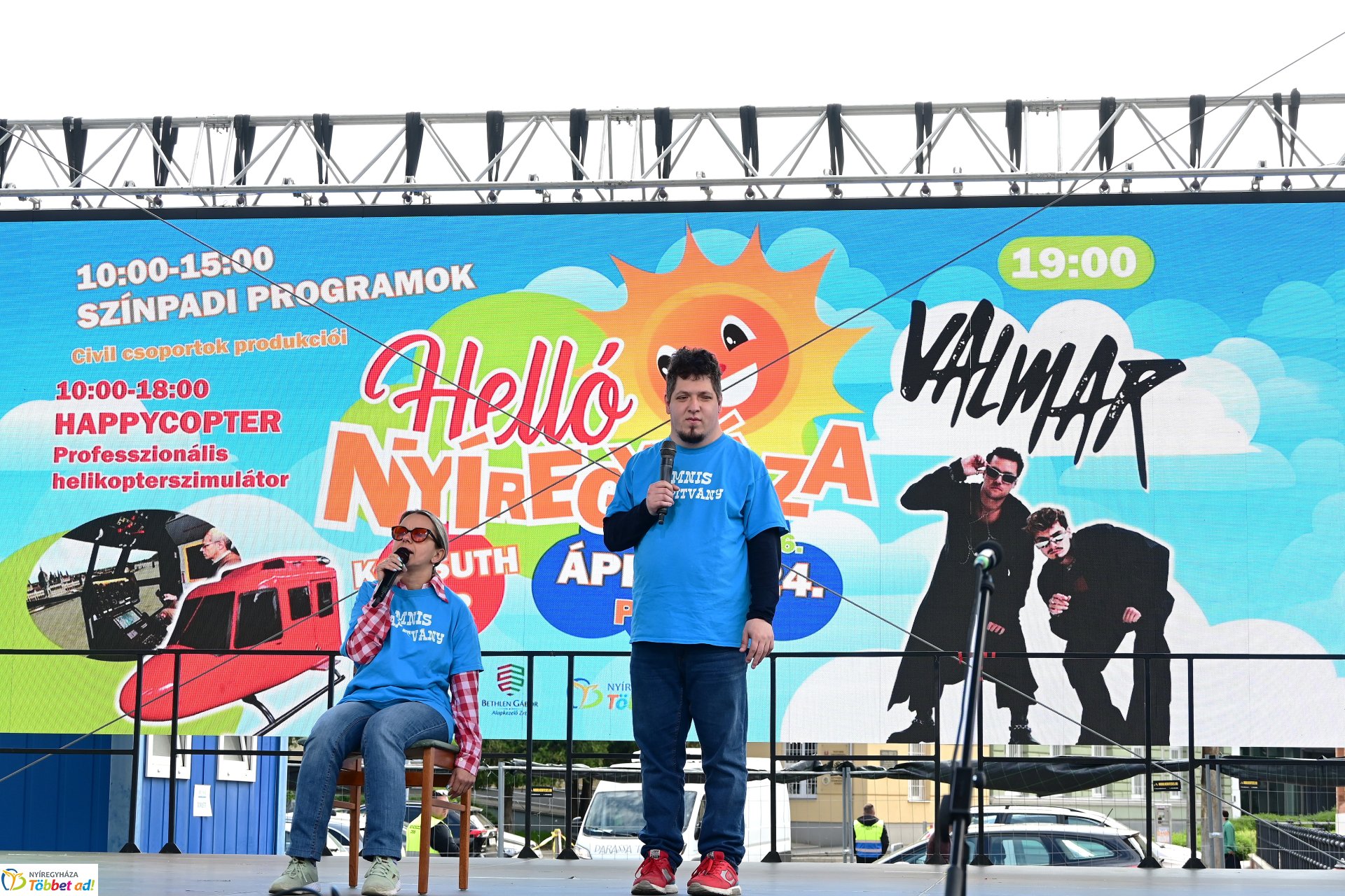 Helló Nyíregyháza! - délelőtti programok a Kossuth téren