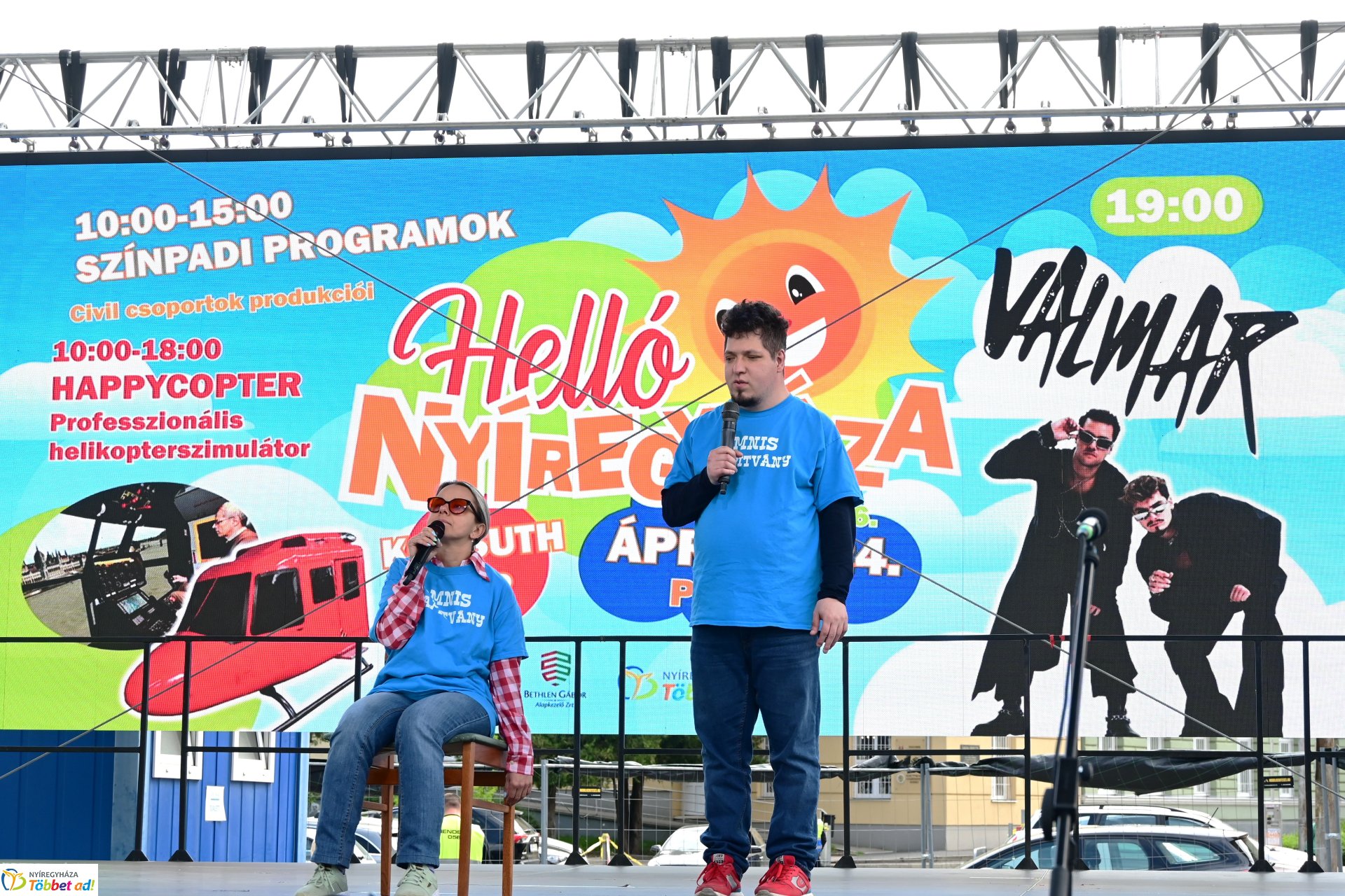 Helló Nyíregyháza! - délelőtti programok a Kossuth téren