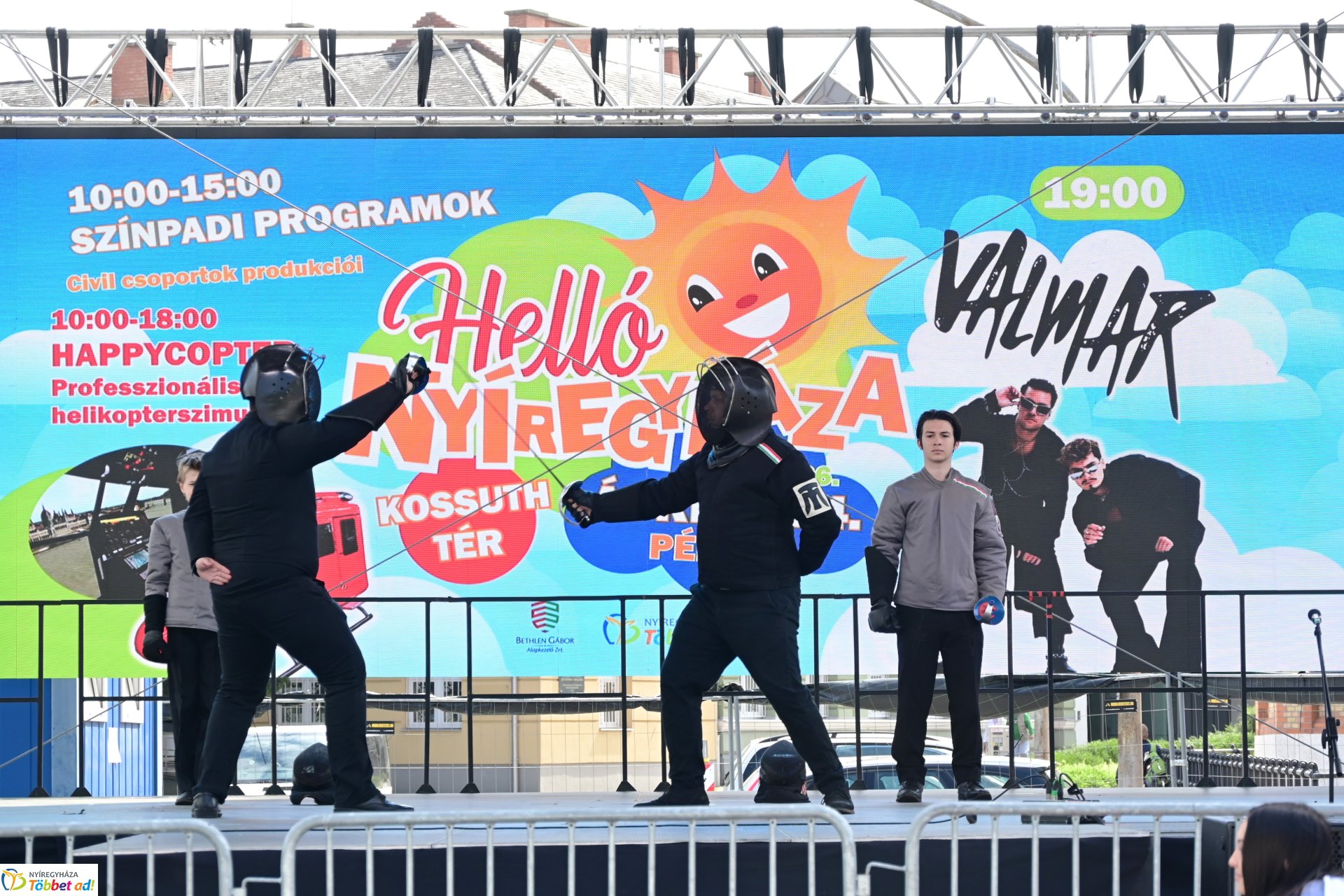Helló Nyíregyháza! - délelőtti programok a Kossuth téren