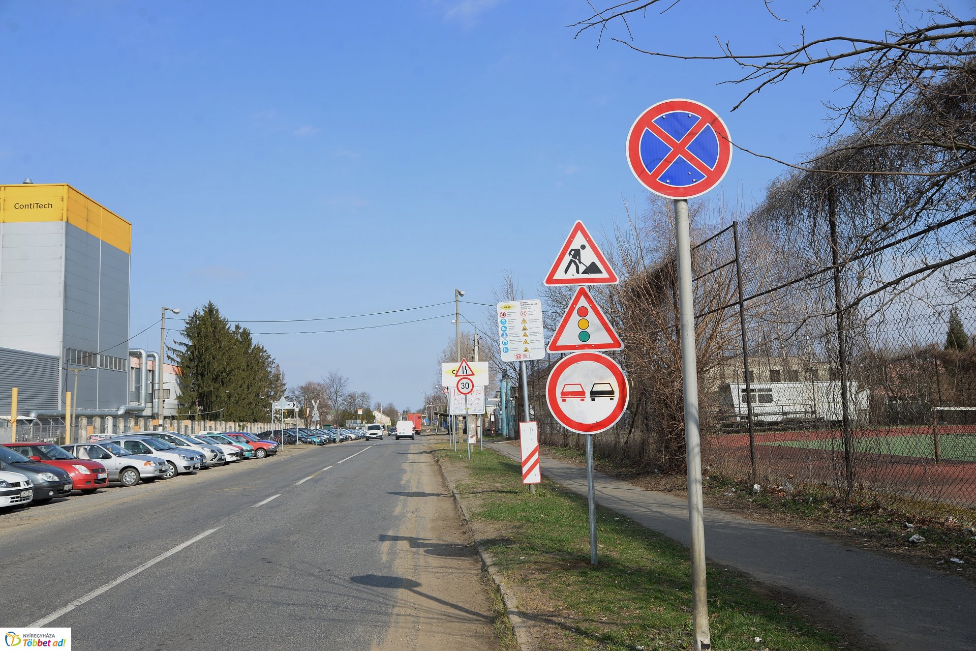 Helyszíni bejárás a Bottyán János utcán