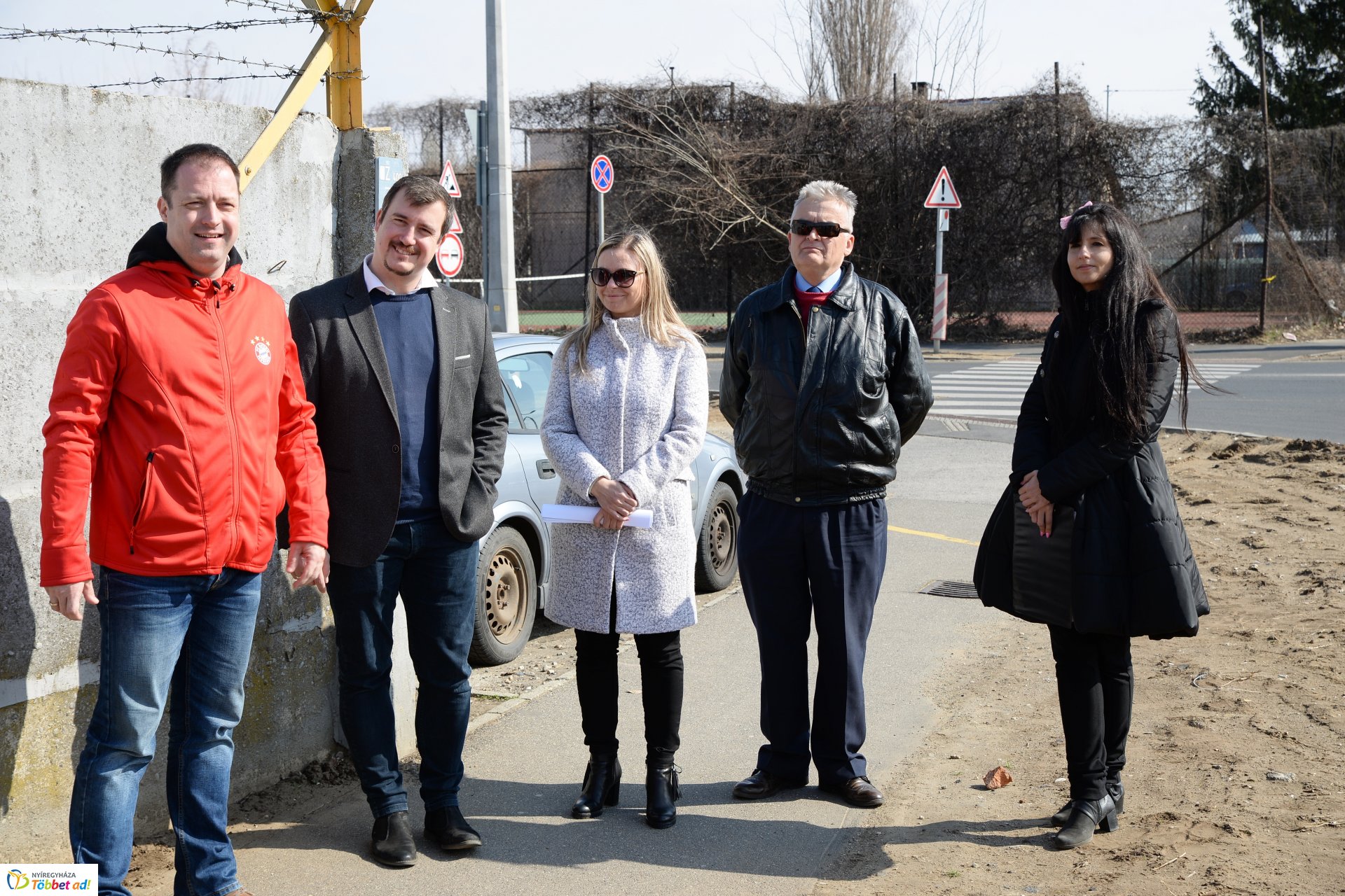 Helyszíni bejárás a Bottyán János utcán