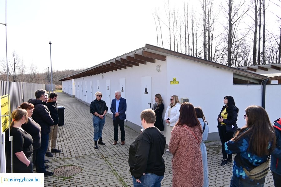 Helyszíni bejárás a Nyíregyházi Állategészségügyi telepen