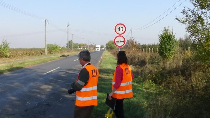 Helyszíni bejárást tartottak a Magyar Közút munkatársai halálos balesetek helyszínein