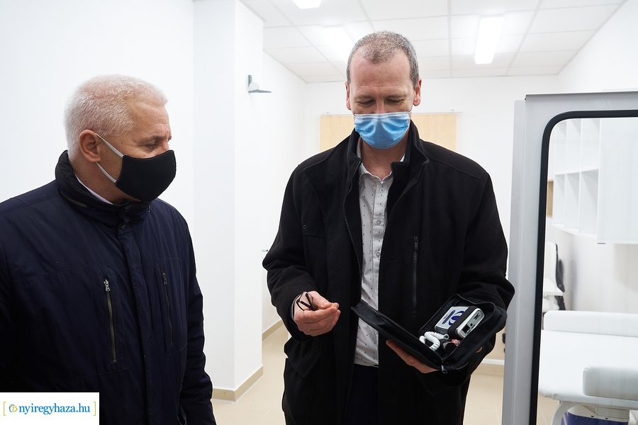 Helyszíni szemle a Csillag utcai orvosi rendelőben