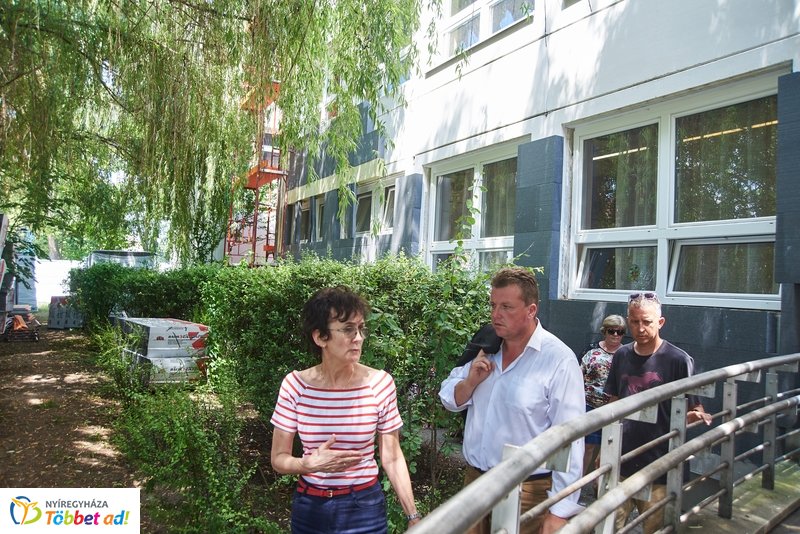 Helyszíni szemle a Gárdonyi iskolában