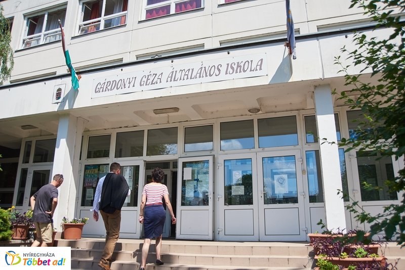 Helyszíni szemle a Gárdonyi iskolában