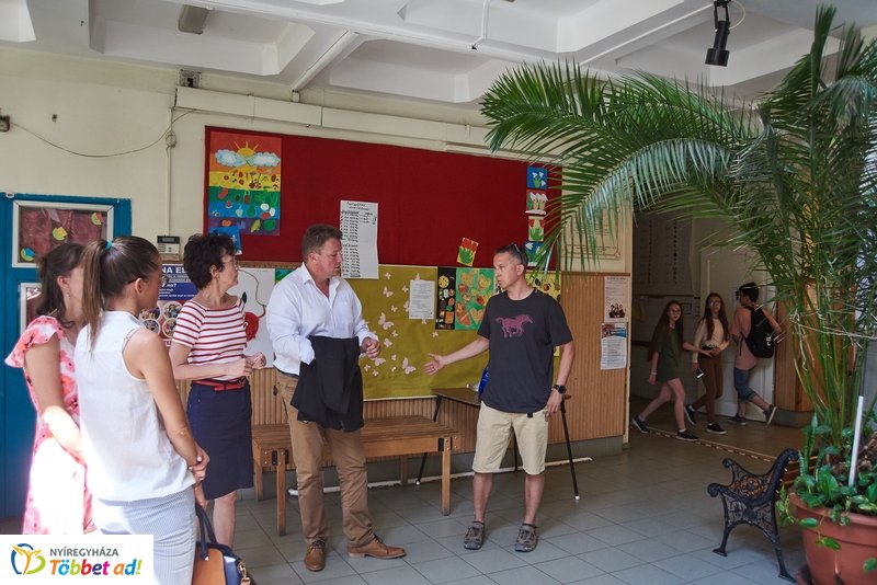 Helyszíni szemle a Gárdonyi iskolában
