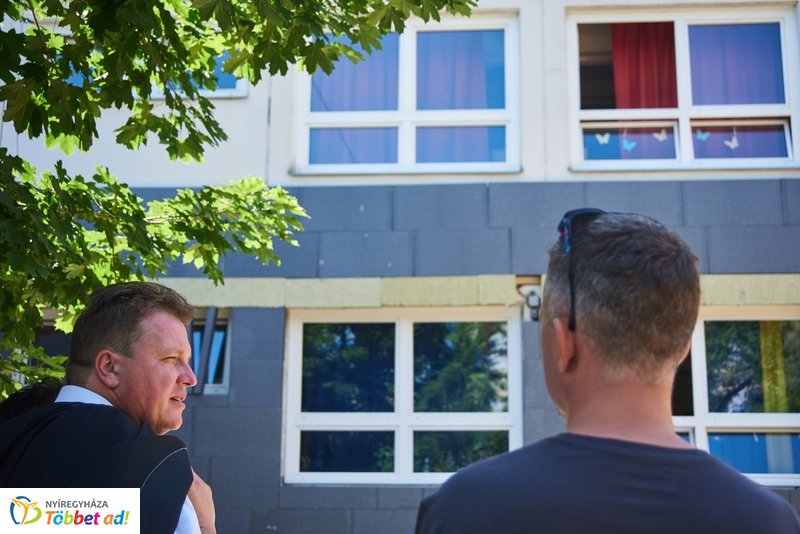 Helyszíni szemle a Gárdonyi iskolában