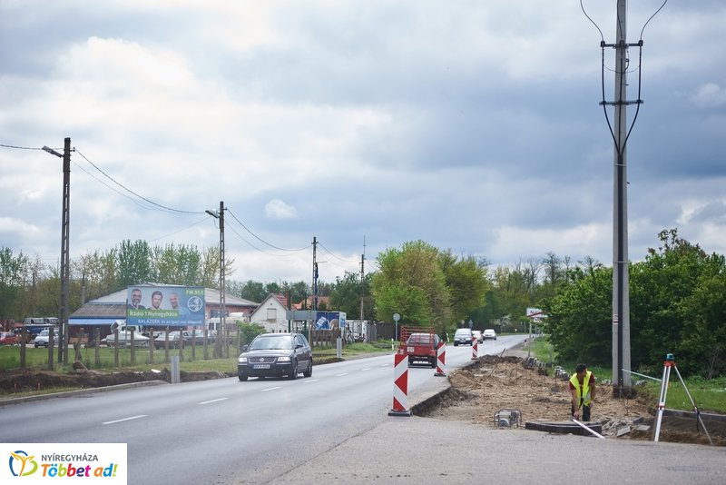 Helyszíni szemle a Kállói úton