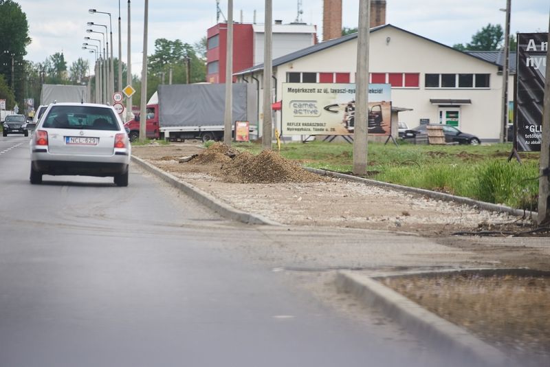 Helyszíni szemle a Kállói úton