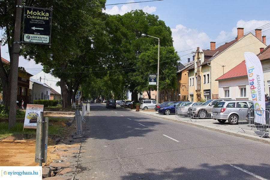 Helyszíni szemle a Szarvas utca felújításánál