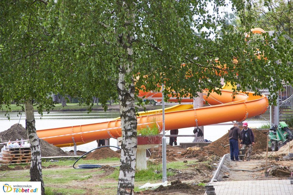 Helyszíni szemle a Tófürdőn