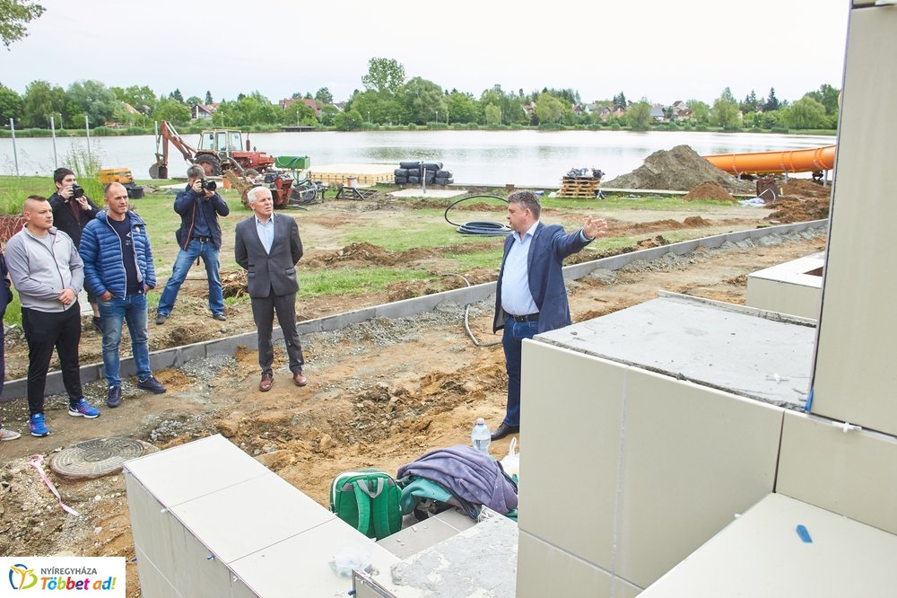 Helyszíni szemle a Tófürdőn