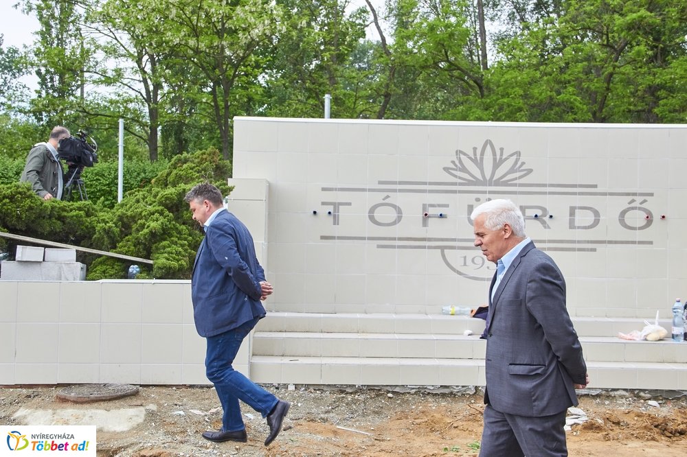Helyszíni szemle a Tófürdőn