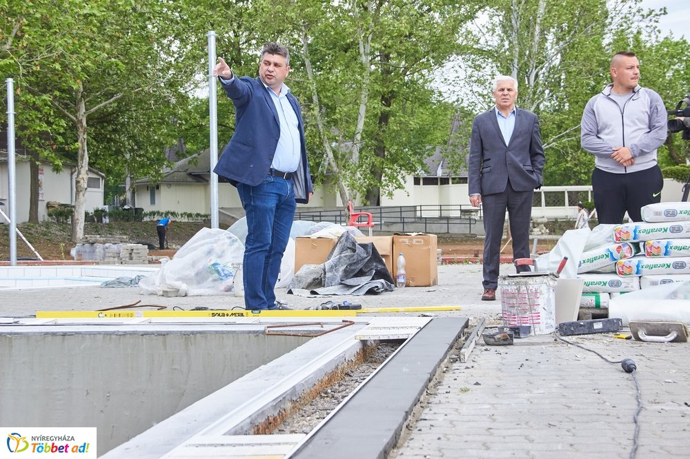 Helyszíni szemle a Tófürdőn