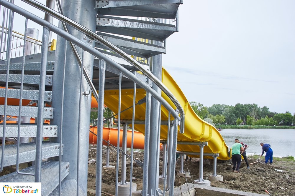 Helyszíni szemle a Tófürdőn